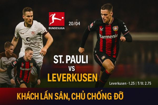 Nhận định bóng đá Pauli vs Leverkusen ngày 21/04