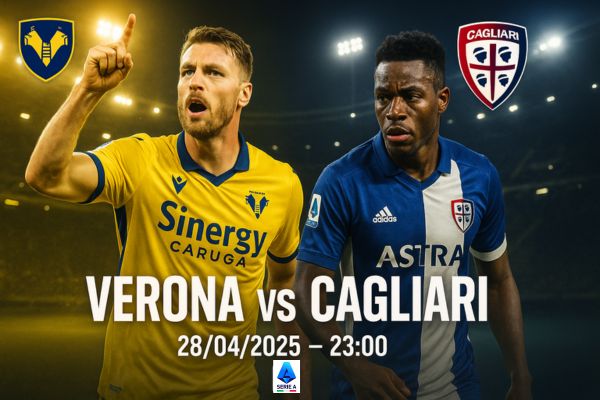Nhận đinh bóng đá Verona vs Cagliari ngày 28/04