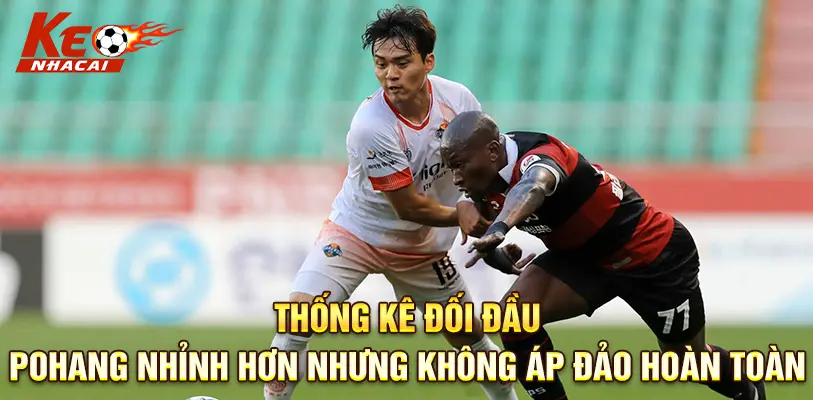Thống kê lịch sử các lần đối đầu giữa hai đội