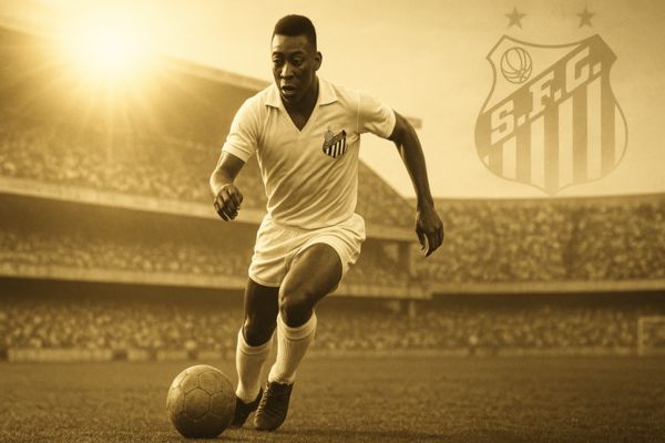 Tiểu sử Pelé Khởi đầu sự nghiệp tại Santos Tiểu sử Pelé Khởi đầu sự nghiệp tại Santos