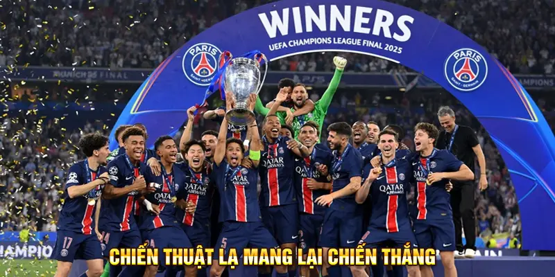 Chiến thuật lạ mang lại chiến thắng